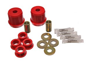 Nissan Maxima Control Arm Bushing Set - Front - Energy Suspension - Performance Polyurethane - Red - `00-`03